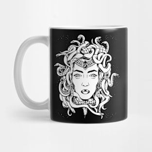 Medusa - Funny Greek Mythology Fan Snake Lover Gothic Art Mug